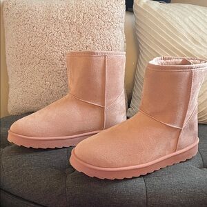 Primark Soft Pink Winter Boots